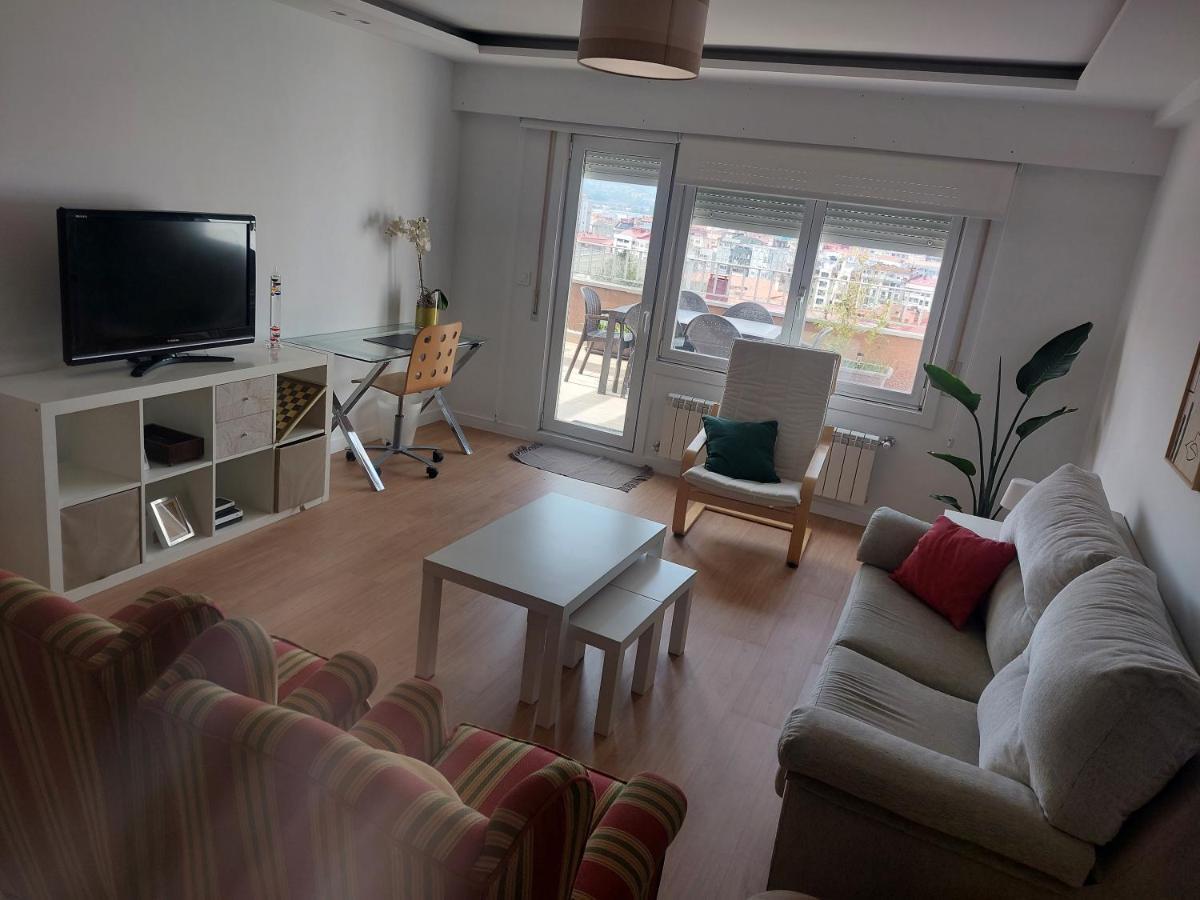 Atico Con Terraza Lägenhet Vigo Exteriör bild