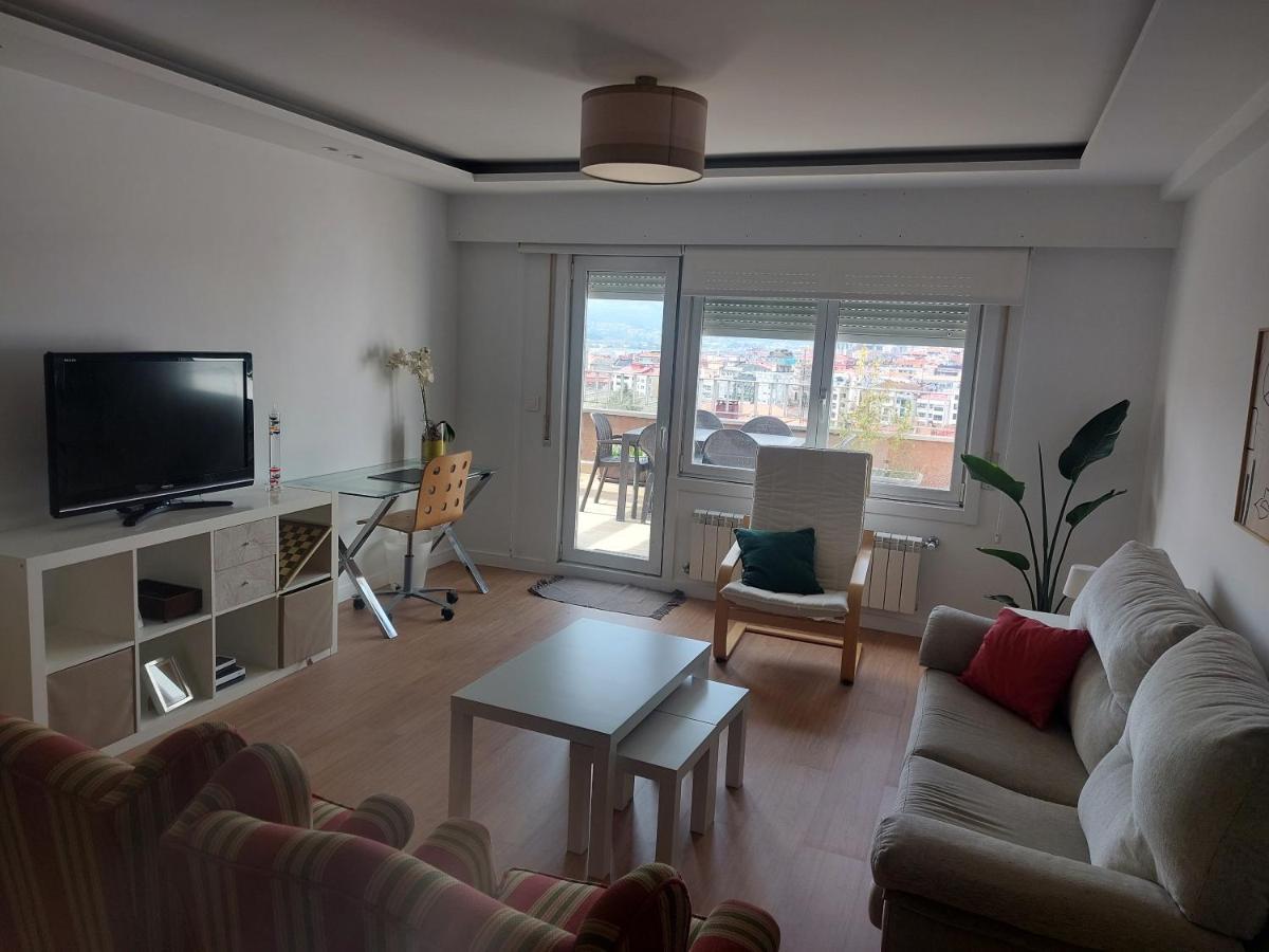 Atico Con Terraza Lägenhet Vigo Exteriör bild